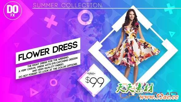 AE模板-时尚包装商品宣传片 Fashion Promo-天天素材网