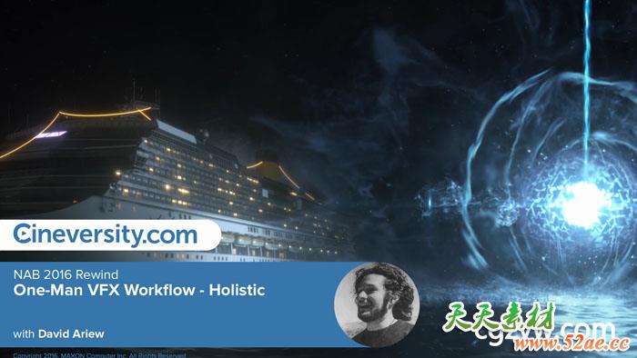 C4D NAB 2016高级电影特效解析制作教程大合集第3-5批 免费下载