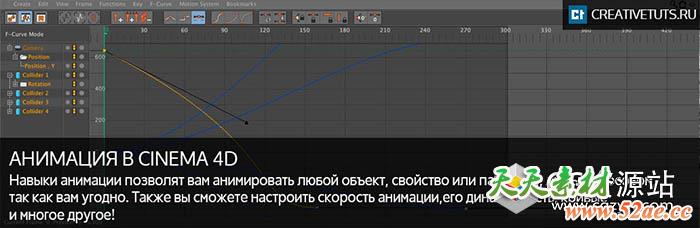 Cinema 4D综合基础全面培训视频教程+工程文件