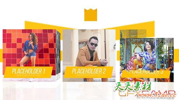 AE模板-时尚商务图片包装片头 Multi-Purpose – Promo 4K-天天素材网