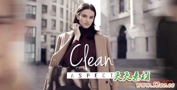 AE模板-小清新节奏快闪图片视频开场 Upbeat-天天素材网