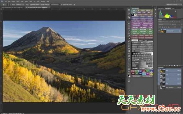 PS亮度蒙版插件 TKActions V5 + V6 Panel for Photoshop CC – CC2018 Win/Mac-天天素材网