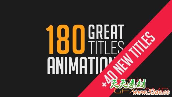 180 Great Title Animations
