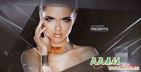 AE模板-奢华颁奖典礼包装片头 Luxury Awards Promo-天天素材网