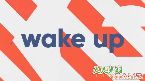 AE模板-创意快闪文字片头开场 Stomp Intro – Stomp Opener-天天素材网