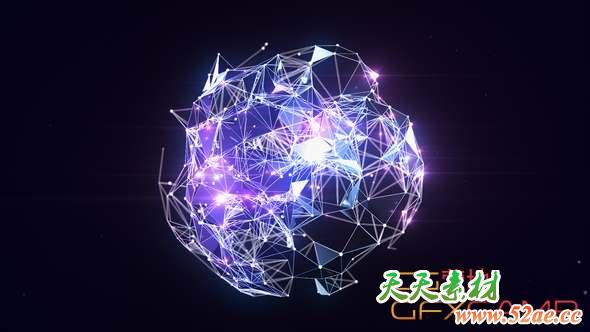 Plexus Globe Logo Reveal