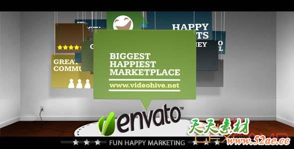 AE模板-商品标签展示动画 Main Marketing Points About Your Product-天天素材网