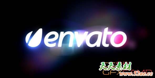 AE模板-线条路径生长Logo动画 Funky Strokes – Logo Reveal-天天素材网