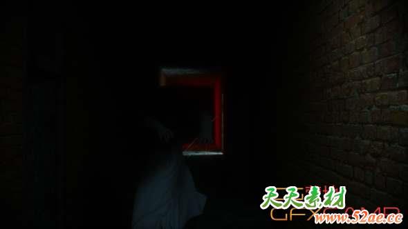 AE模板-惊悚恐怖Logo动画 Very Scary Cinematic Logo Intro-天天素材网