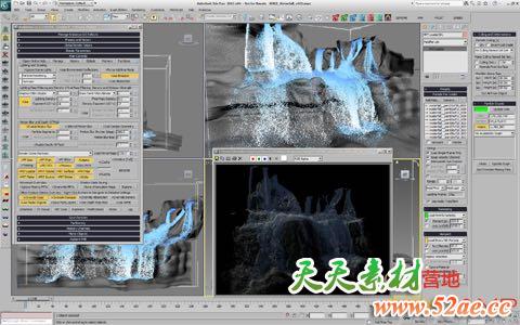 3DS MAX 粒子渲染器 ThinkBox KrakatoaMX 2.7.0 Max 2013-2018 破解版-天天素材网