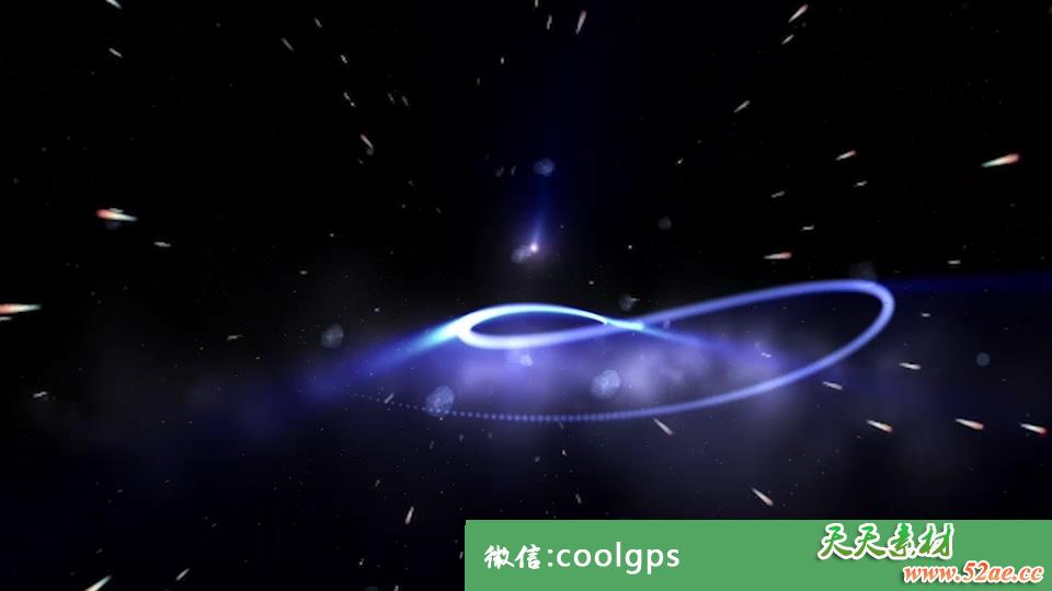 PR模板 震撼premiere光效LOGO片头模板-天天素材网