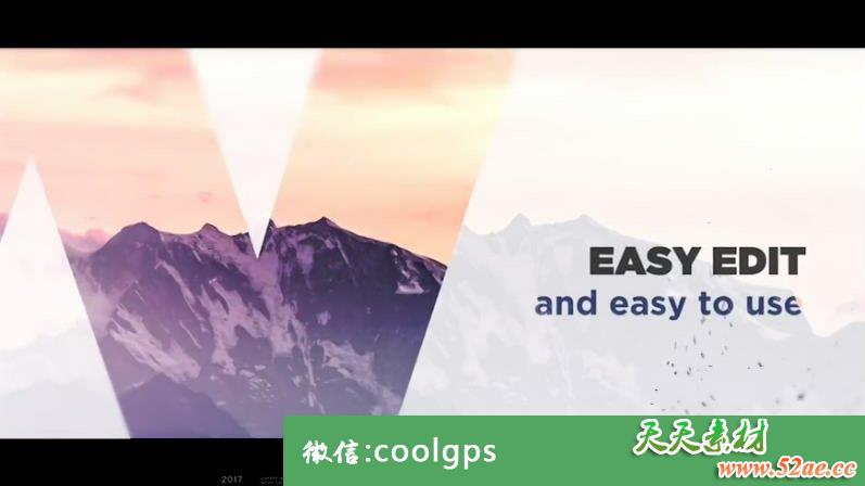 抽象文字标题排列动画系列PR模板下载Abstract title Sequence-天天素材网