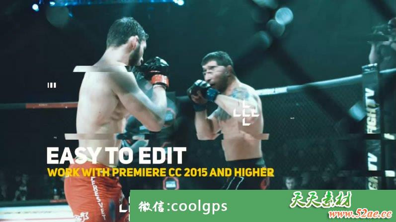 动感开场pr片头模板Action Opener Premiere Pro Templates-天天素材网