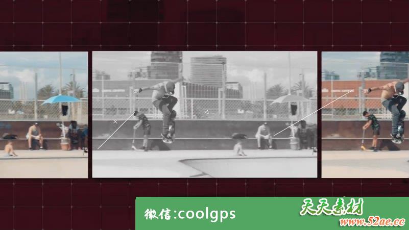 嘻哈风格开场PR片头视频模板 Hip-Hop Opener-天天素材网