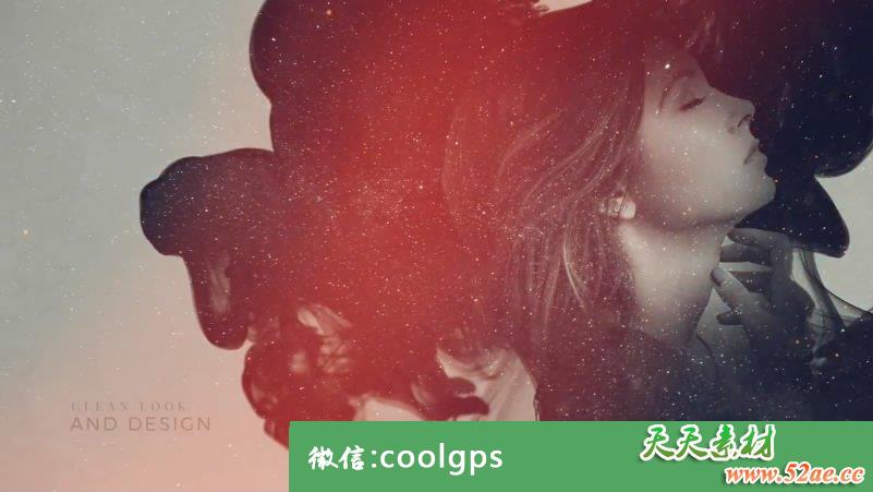 影视级水墨晕开视频特效PR模板 Ink Cinematic titles-天天素材网