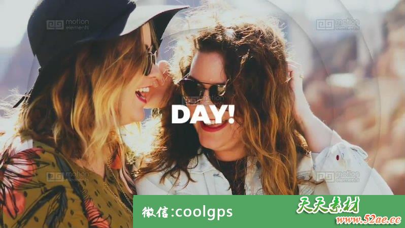 极富节奏感的快速图片切换PR模板Parallax Stomp Intro-天天素材网