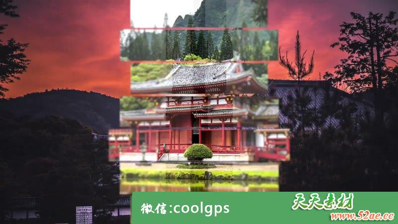 24组线条形状 条形动画转场PR模板 24 Strip Transitions-天天素材网