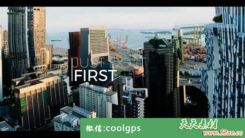 圆形切换视差滤镜切换开场PR模板 Parallax Slideshow Opener-天天素材网