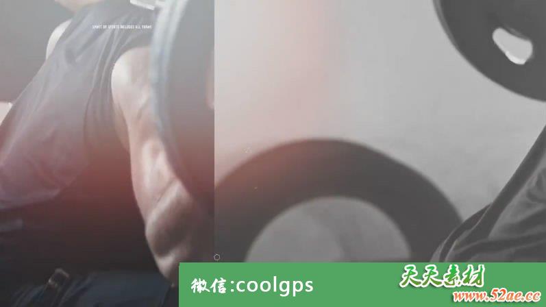 运动体育动感时尚大片开场pr模板下载 Sport Motivation-天天素材网