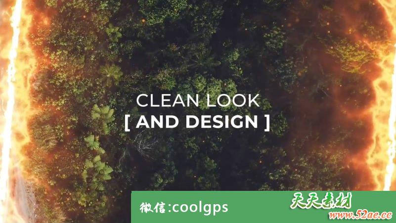 震撼动感史诗火焰PR片头模板下载Epic Fire Slideshow-天天素材网