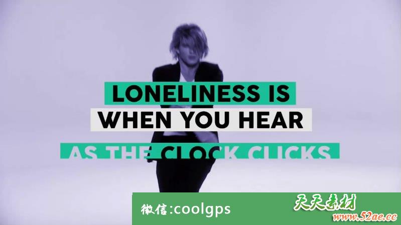 网络社交媒体文字标题动画PR模板 Social Media Titles