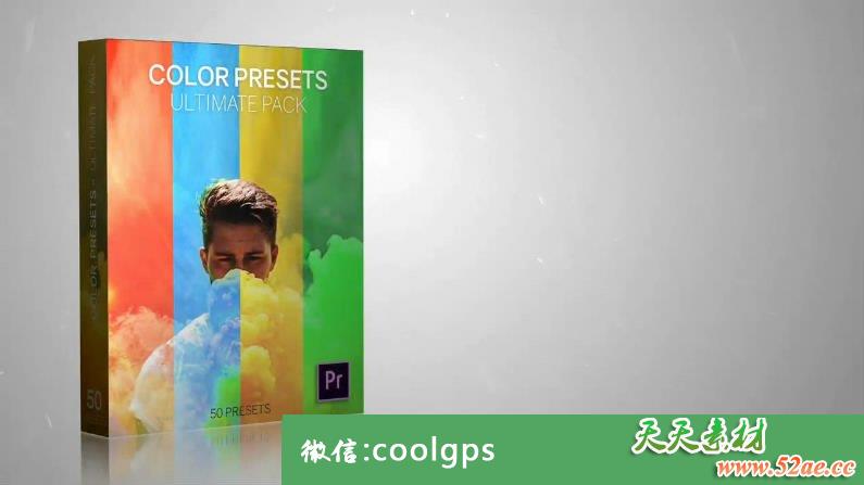 50组色彩调色PR预设下载 50 Color Presets-天天素材网
