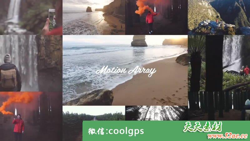 影视级电子相册栏目包装PR视频模板 Cinematic Slideshow-天天素材网