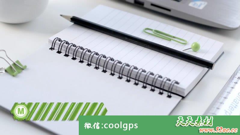 6组自定义LOGO文字标题6 Customize Logo Lower Thirds-天天素材网