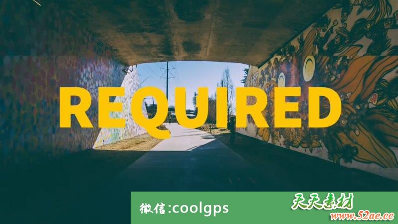 流行通用城市电子相册PR模板下载 Modern Urban Slideshow-天天素材网