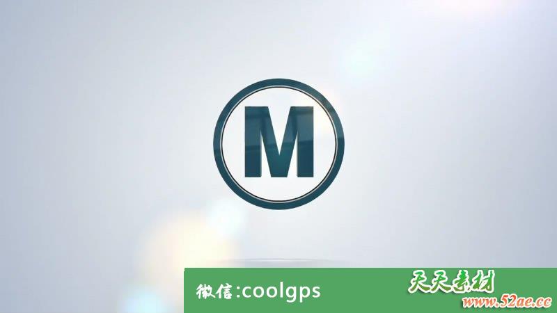 简单简洁LOGO标志PR模板下载 Clean Logo Sting-天天素材网