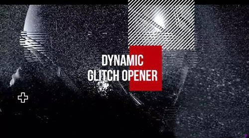 动感失真开场PR模板下载Dynamic Glitch Opener-天天素材网