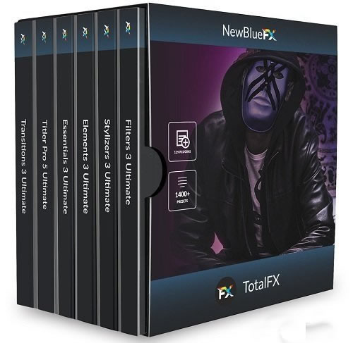 NewBlueFX TotalFX 5.0 build for AE and PR-天天素材网