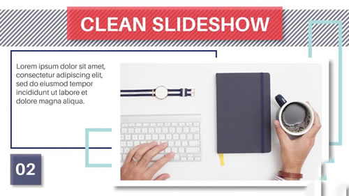 现代商务推广介绍PR相册模板 Modern Corporate Slideshow-天天素材网