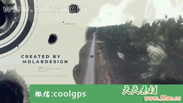 Pr模板：中国风水墨溶解效果影视图文展示片头 Cinematic Titles