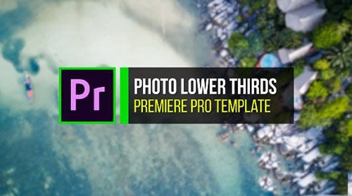 照片相册字幕条栏目包装PR模板下载 Photo Lower Thirds-天天素材网