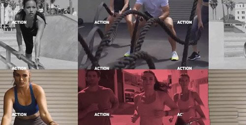 动感体育节目开场PR片头模板下载 Action Sports Opener-天天素材网