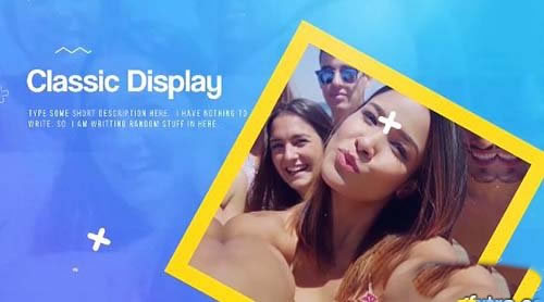 五彩色彩变化推广宣传介绍PR模板 Colorful Promo-天天素材网