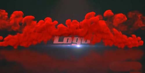 烟雾LOGO标志推广介绍PR模板 Smoke Logo Reveal-天天素材网