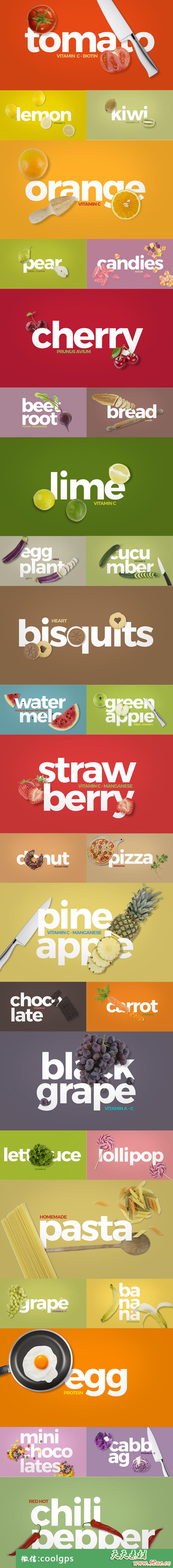 烹饪电视节目栏目包装AE模板Cooking Package Essential-天天素材网