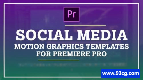 PR资源 Auto Resize Social Media Graphics Pack-天天素材网