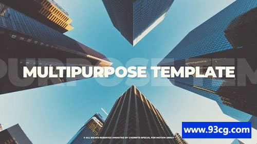 快速幻灯片变换电子相册 Fast Slideshow PR片头模板下载-天天素材网