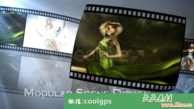 高端黄金豪华奢华颁奖典礼PR模板 The Movie Premiere - Promo 