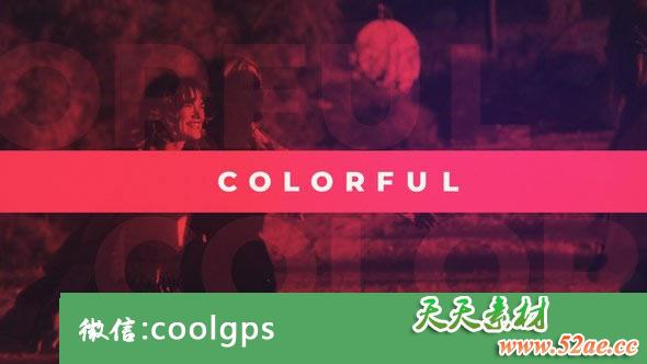 动态幻灯片电子相册PR模板下载  Dynamic Slideshow-天天素材网