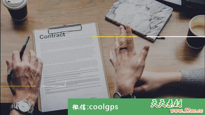 独特商务企业文字标题栏目包装AE模板 - Premiere Pro模板-天天素材网