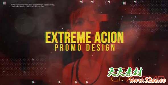AE模板-极限运动视频宣传片 Extreme Action Promo-天天素材网