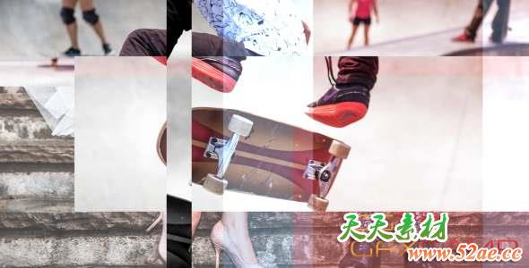 AE模板-图形动画视频转场 Modern Transitions 5 Pack Volume 2-天天素材网