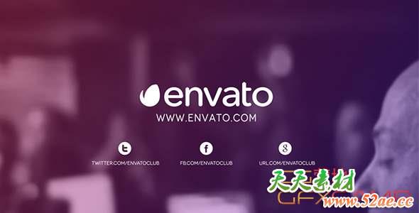 AE模板-音乐活动宣传片头 Music Event Promo-天天素材网