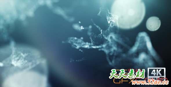 AE模板-抽象梦幻粒子开场片头 Eternal-天天素材网