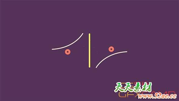 AE模板-简单图形Logo动画 Abstract logo Shape-天天素材网