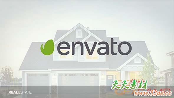 AE模板-房地产室内装修宣传片头 Real Estate Promo-天天素材网